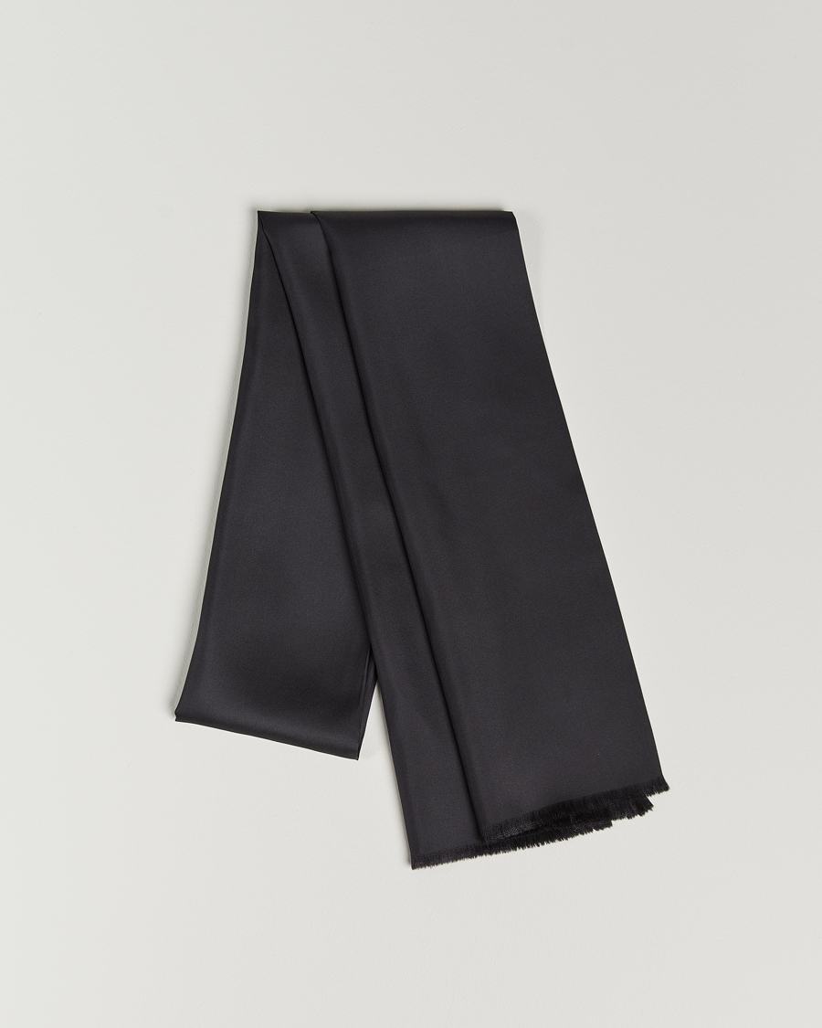 Herr | Scarves | Amanda Christensen | Ceremony Self Fringes Scarf Black