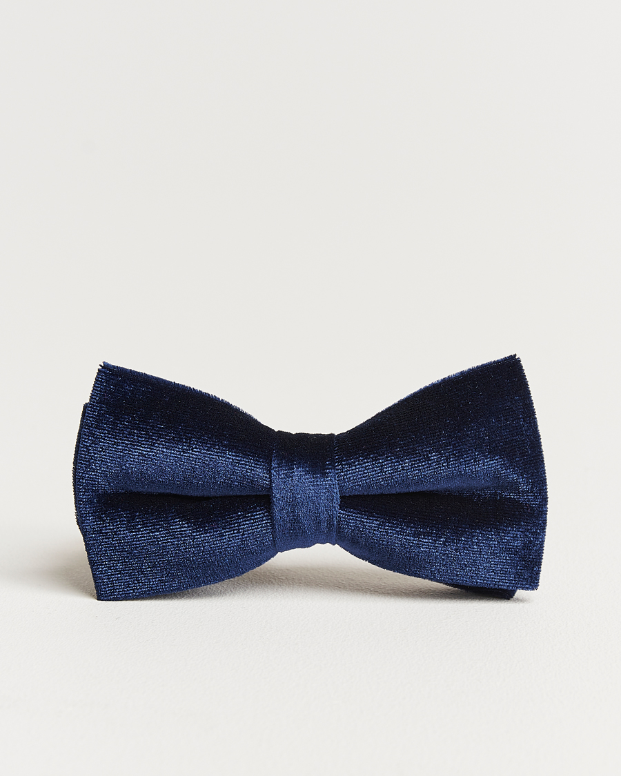 Herr | Flugor | Amanda Christensen | Velvet Pre Tie Navy