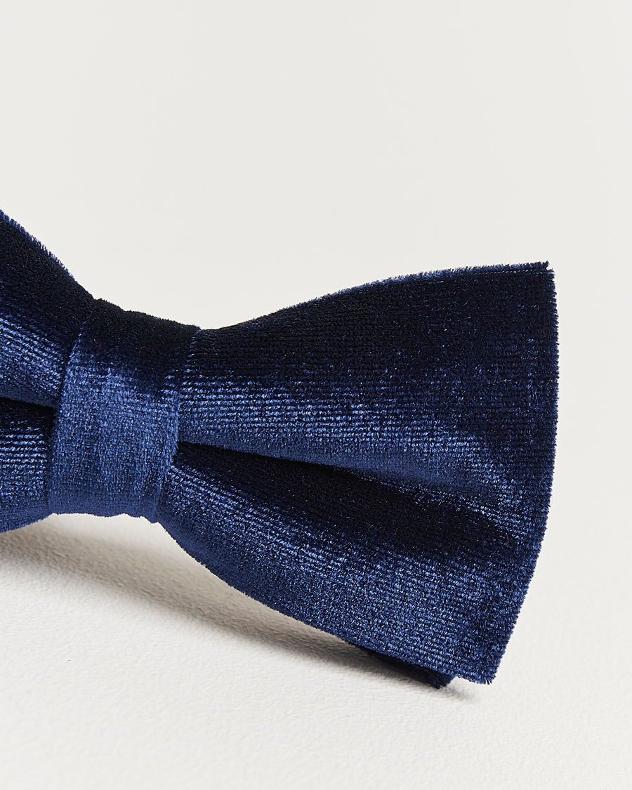 Herr | Flugor | Amanda Christensen | Velvet Pre Tie Navy