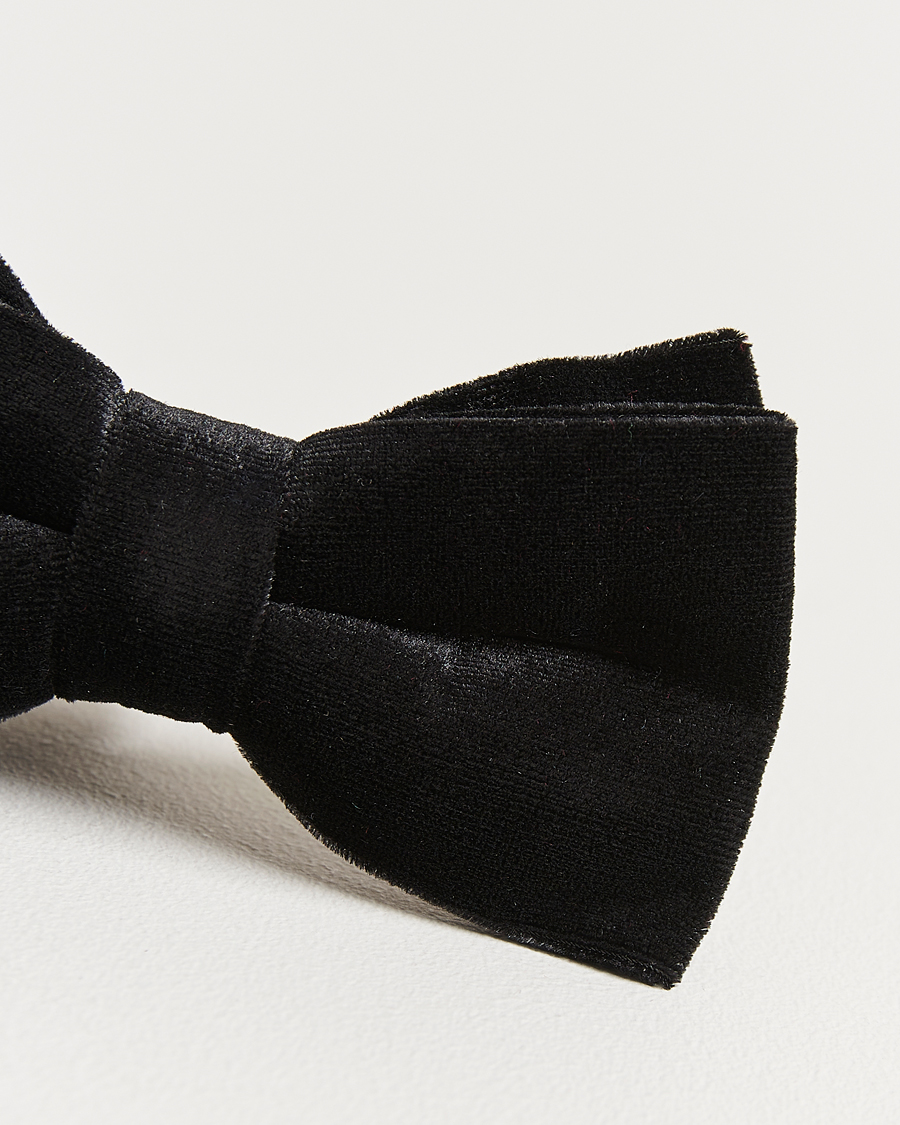 Herr | Flugor | Amanda Christensen | Velvet Pre Tie Black