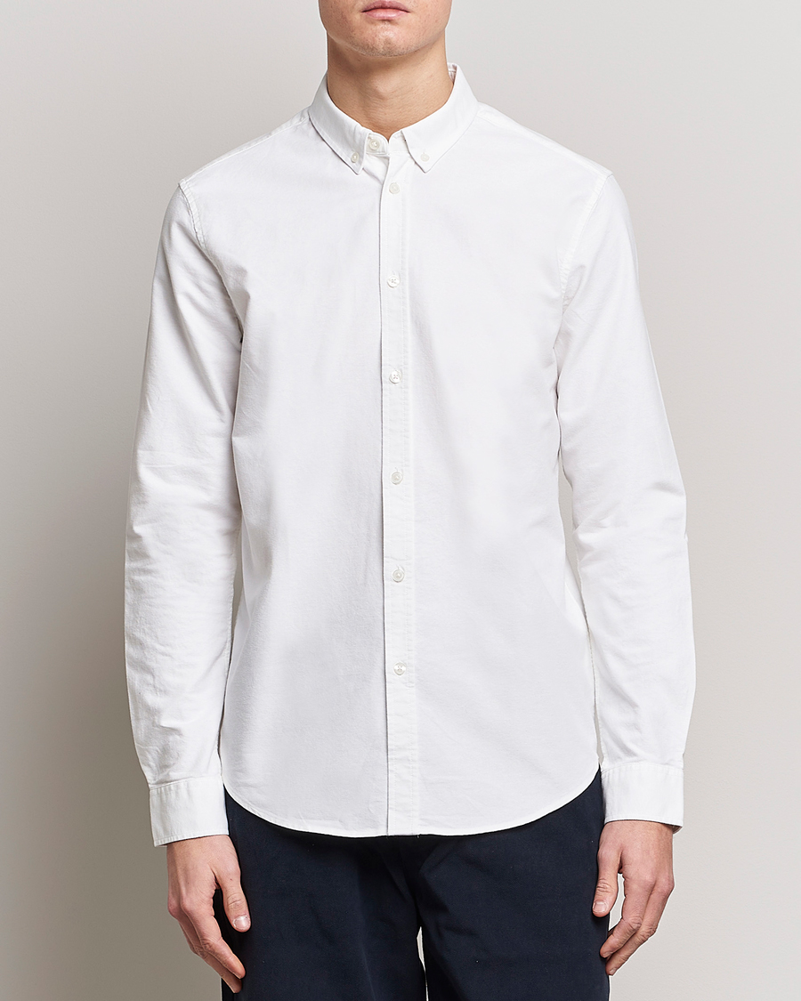 Herr | Casual | Samsøe & Samsøe | Liam Button Down Shirt White