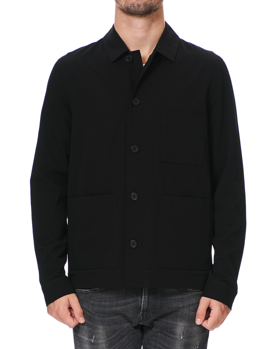Herr | Skjortor | Samsøe Samsøe | Samsøe & Samsøe Worker X Shirt Jacket Black