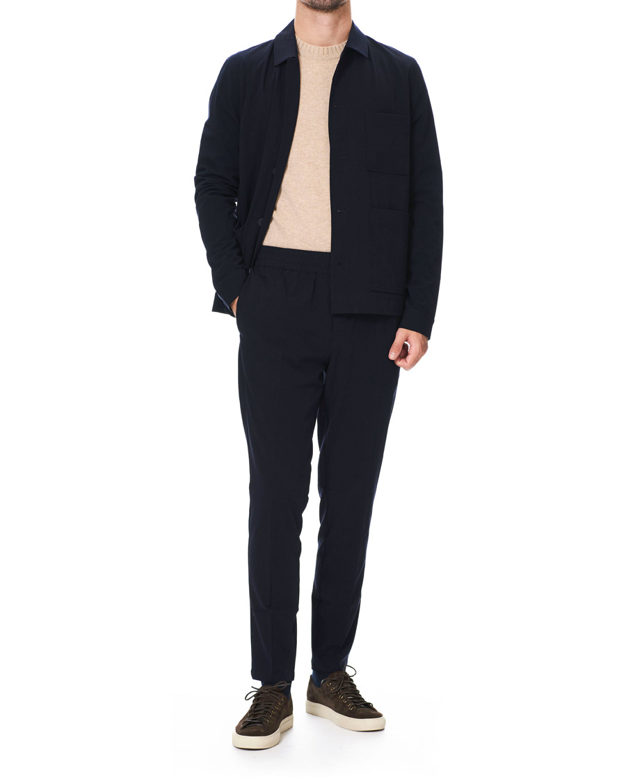 Herr | Skjortor | Samsøe Samsøe | Samsøe & Samsøe Worker X Shirt Jacket Night Sky