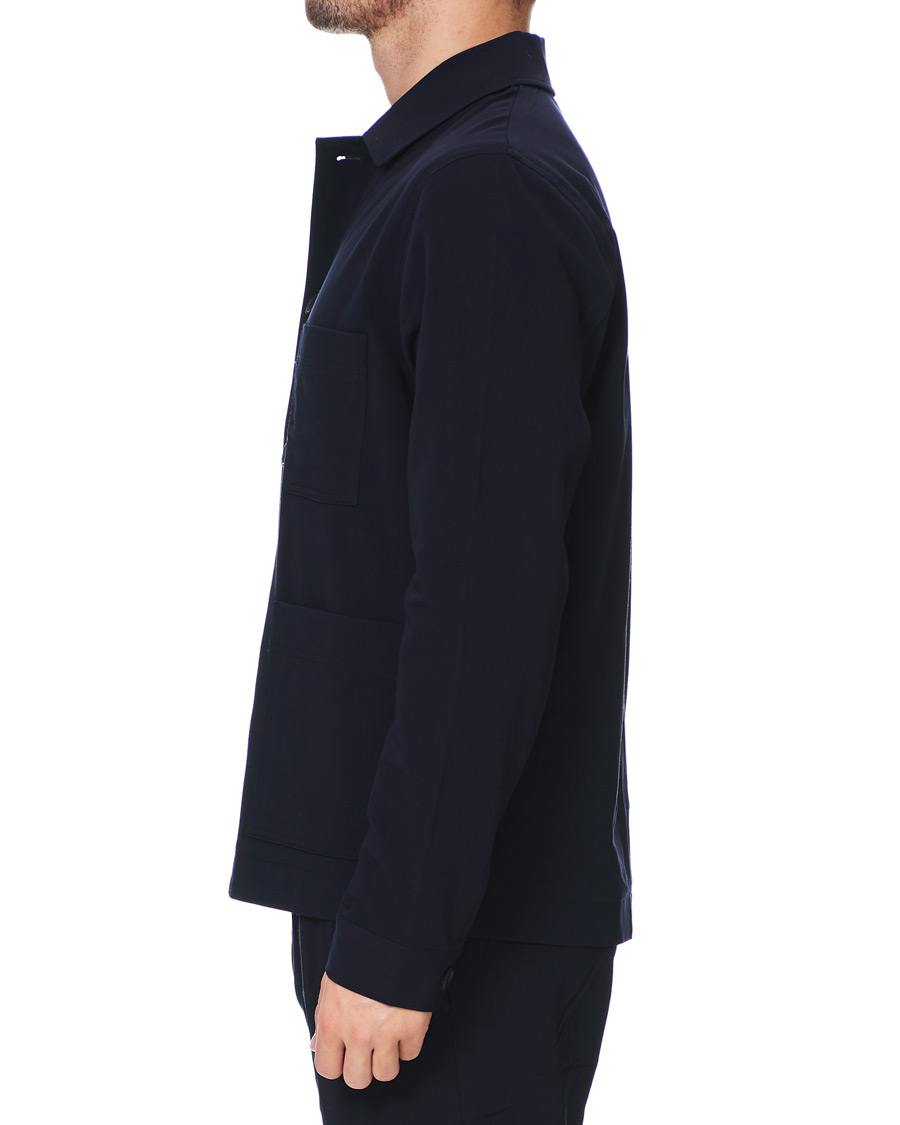 Herr | Skjortor | Samsøe Samsøe | Samsøe & Samsøe Worker X Shirt Jacket Night Sky