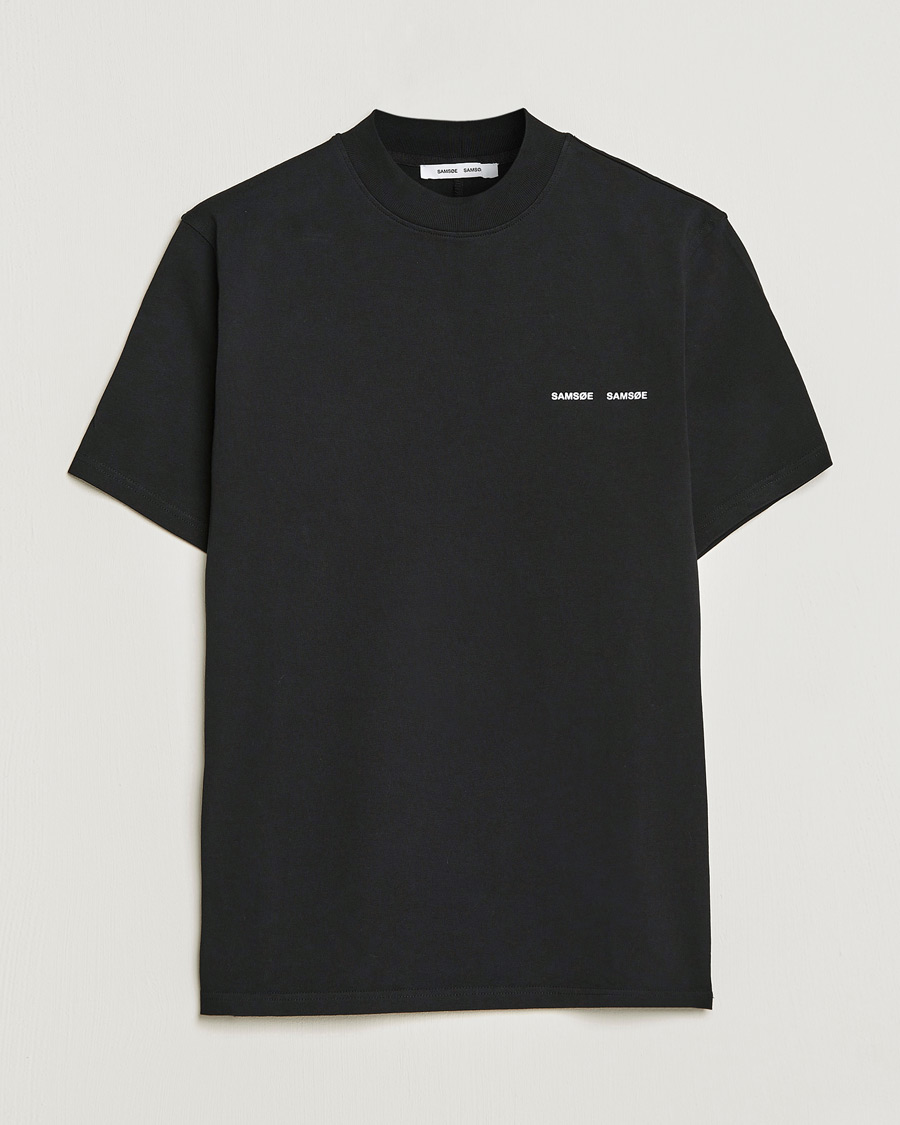 Herr | T-Shirts | Samsøe Samsøe | Norsbro Organic Cotton Tee Black