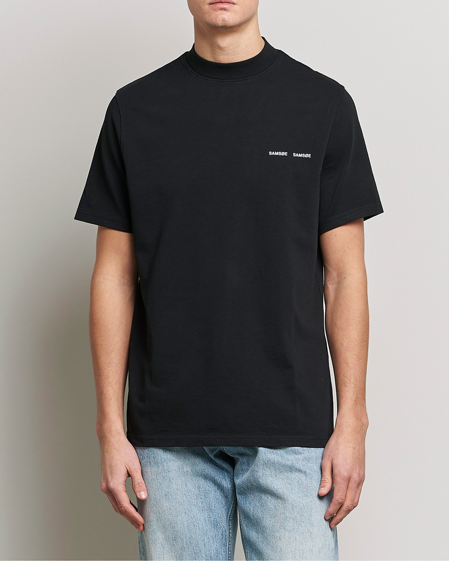 Herr | T-Shirts | Samsøe Samsøe | Norsbro Organic Cotton Tee Black