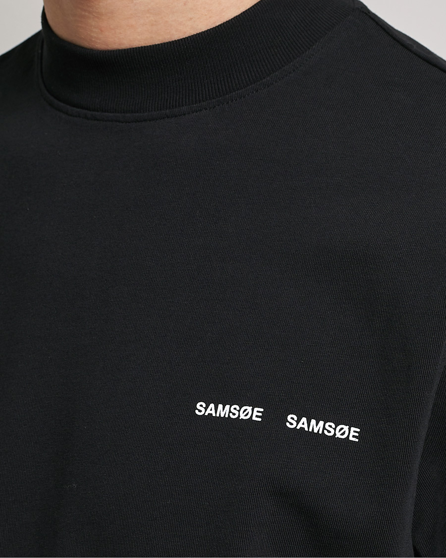 Herr | T-Shirts | Samsøe Samsøe | Norsbro Organic Cotton Tee Black