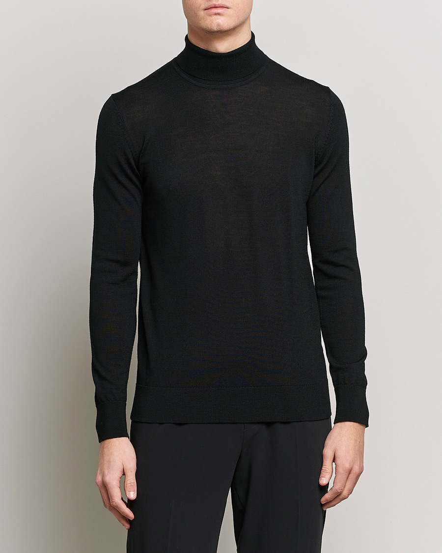 Herr |  | Samsøe Samsøe | Flemming Superfine Merino Wool Rollneck Black