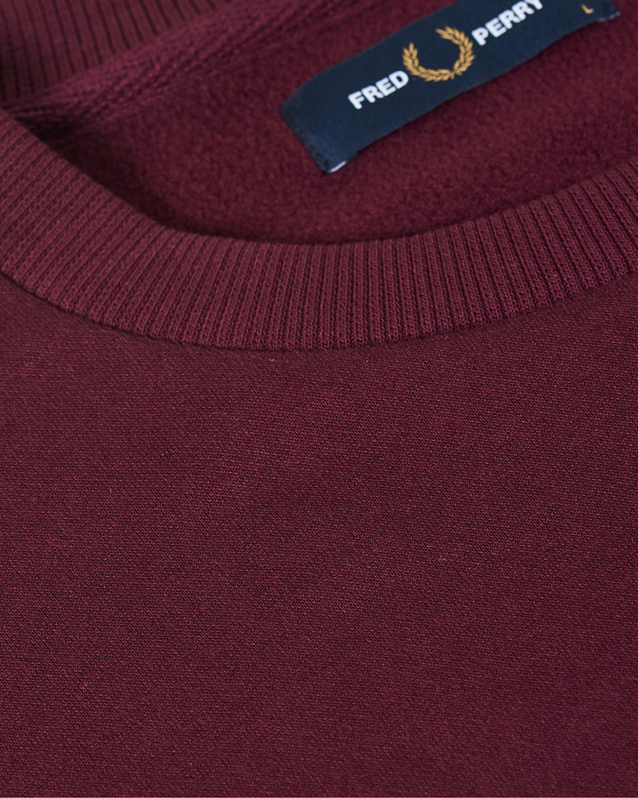 Herr | Tröjor | Fred Perry | Graphic Sweatshirt Mahogany