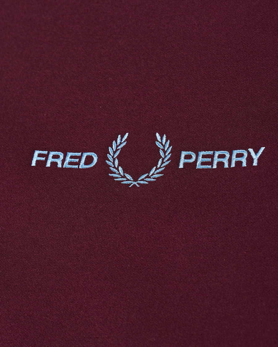 Herr | Tröjor | Fred Perry | Graphic Sweatshirt Mahogany