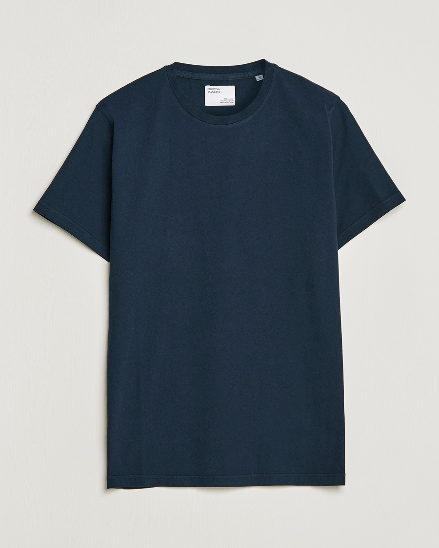 Herr | T-Shirts | Colorful Standard | Classic Organic T-Shirt Navy Blue