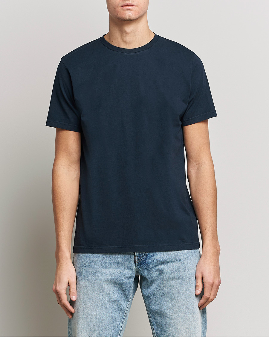 Herr | T-Shirts | Colorful Standard | Classic Organic T-Shirt Navy Blue