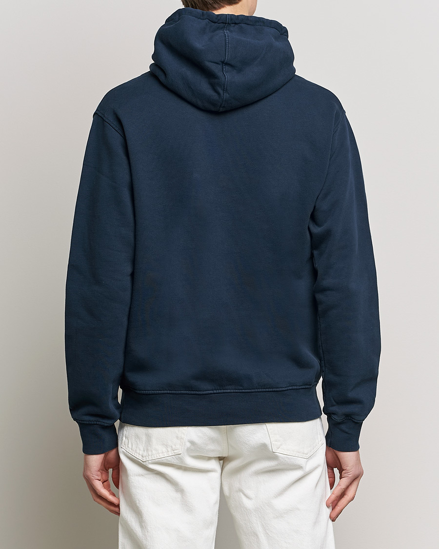 Herr | Tröjor | Colorful Standard | Classic Organic Hood Navy Blue