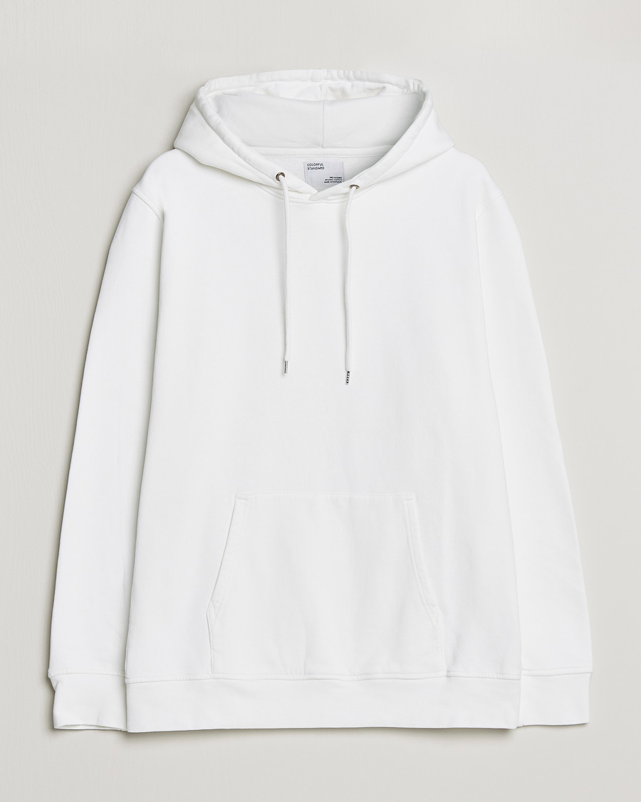Herr | Tröjor | Colorful Standard | Classic Organic Hood Optical White
