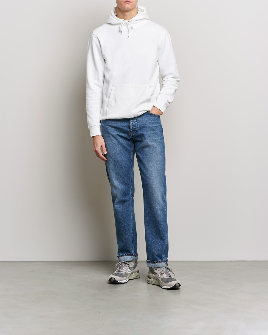 Herr | Tröjor | Colorful Standard | Classic Organic Hood Optical White