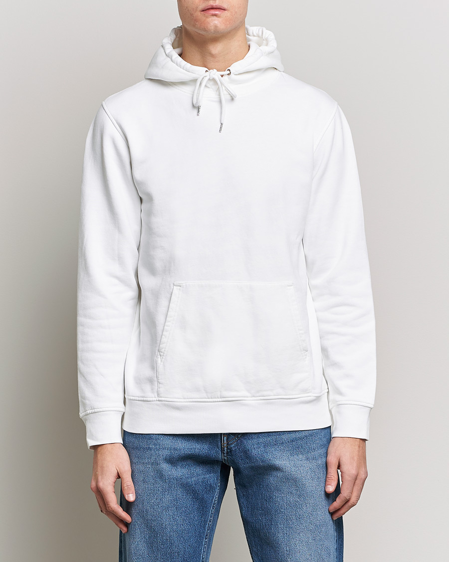 Herr | Tröjor | Colorful Standard | Classic Organic Hood Optical White
