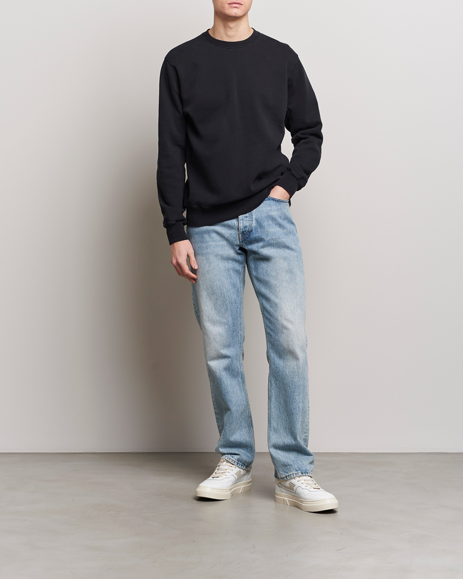 Herr | Tröjor | Colorful Standard | Classic Organic Crew Neck Sweat Deep Black