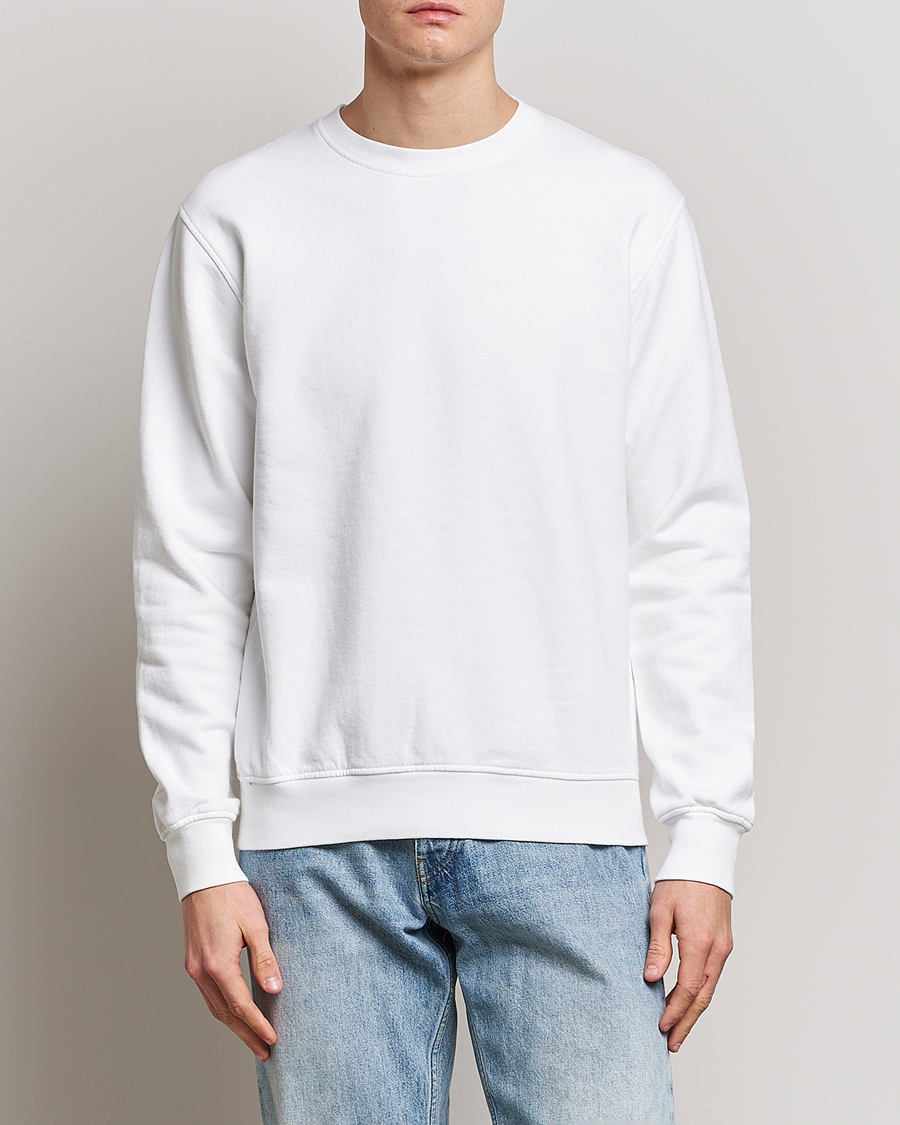 Herr | Tröjor | Colorful Standard | Classic Organic Crew Neck Sweat Optical White