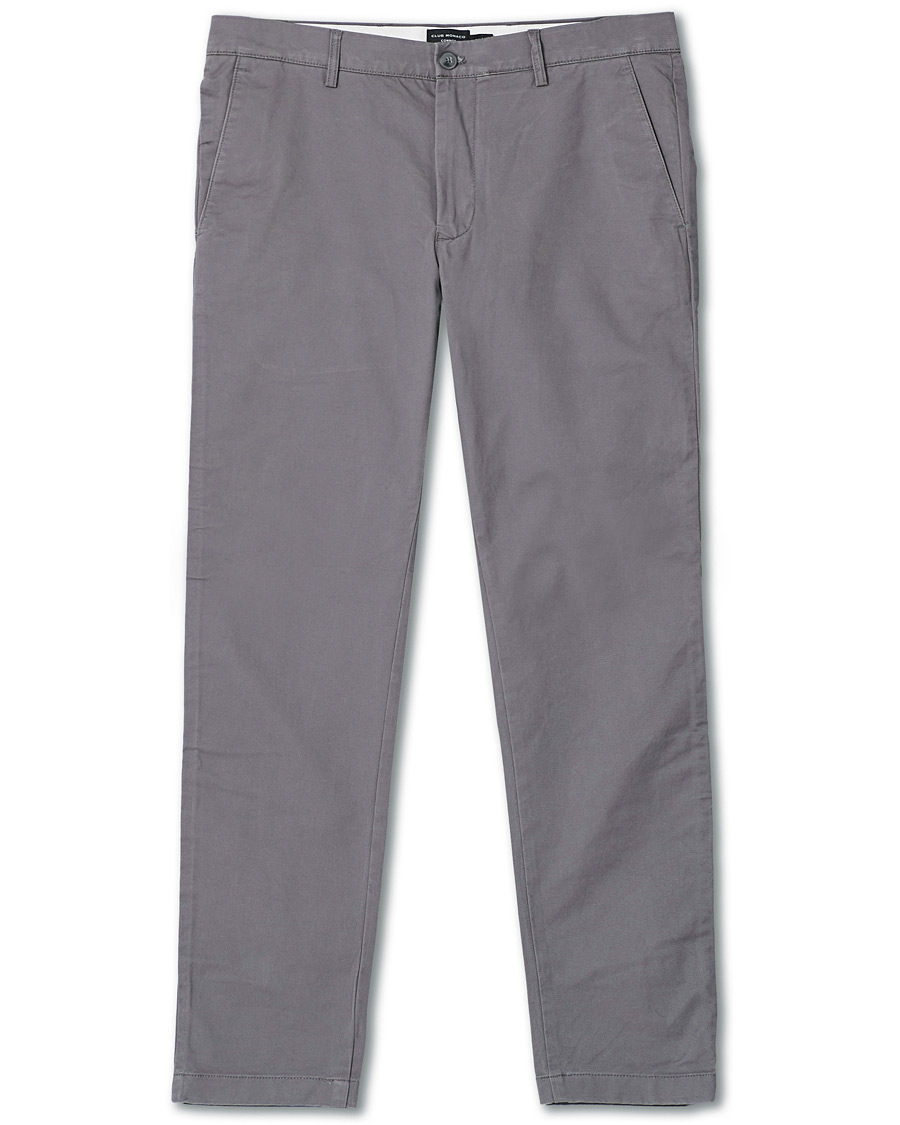 Herr | Byxor | Club Monaco | Connor Cotton Stretch Chino Grey