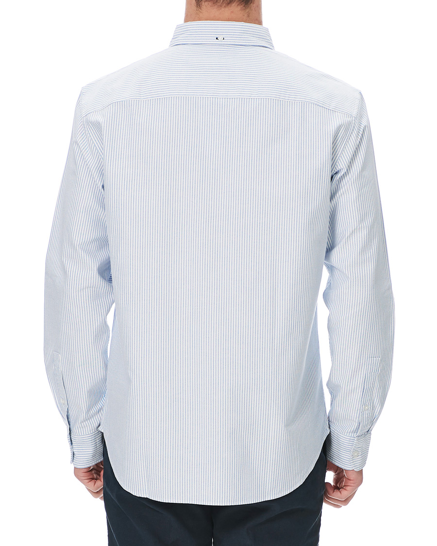 Herr | Skjortor | Club Monaco | Slim Fit Oxford Stripe Shirt Blue/White