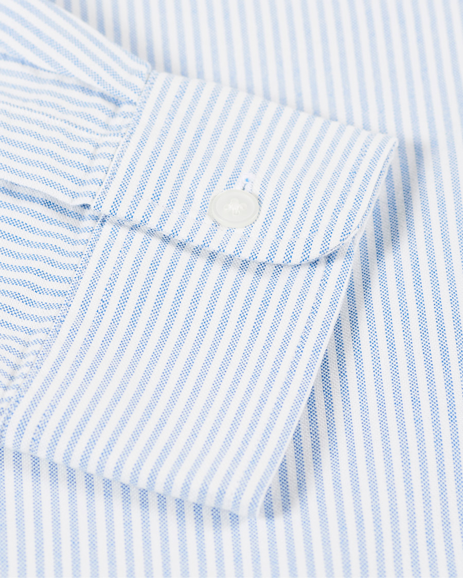 Herr | Skjortor | Club Monaco | Slim Fit Oxford Stripe Shirt Blue/White