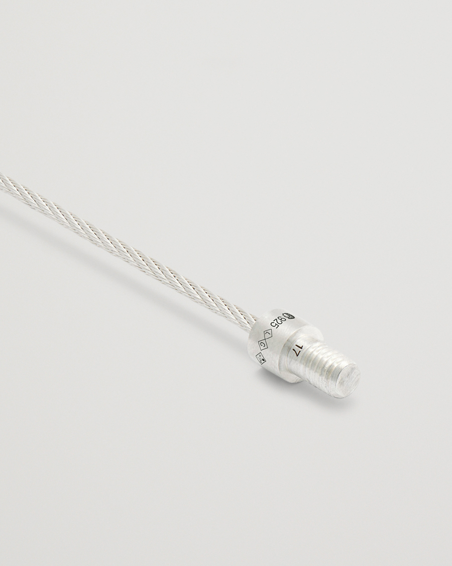 Herr | Smycken | LE GRAMME | Cable Bracelet Brushed Sterling Silver 7g