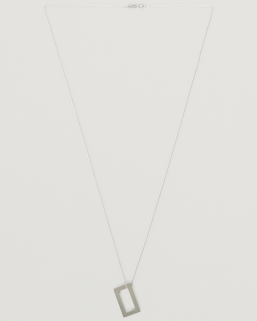 Herr | Smycken | LE GRAMME | Rectangular Necklace Le 3.4 Sterling Silver