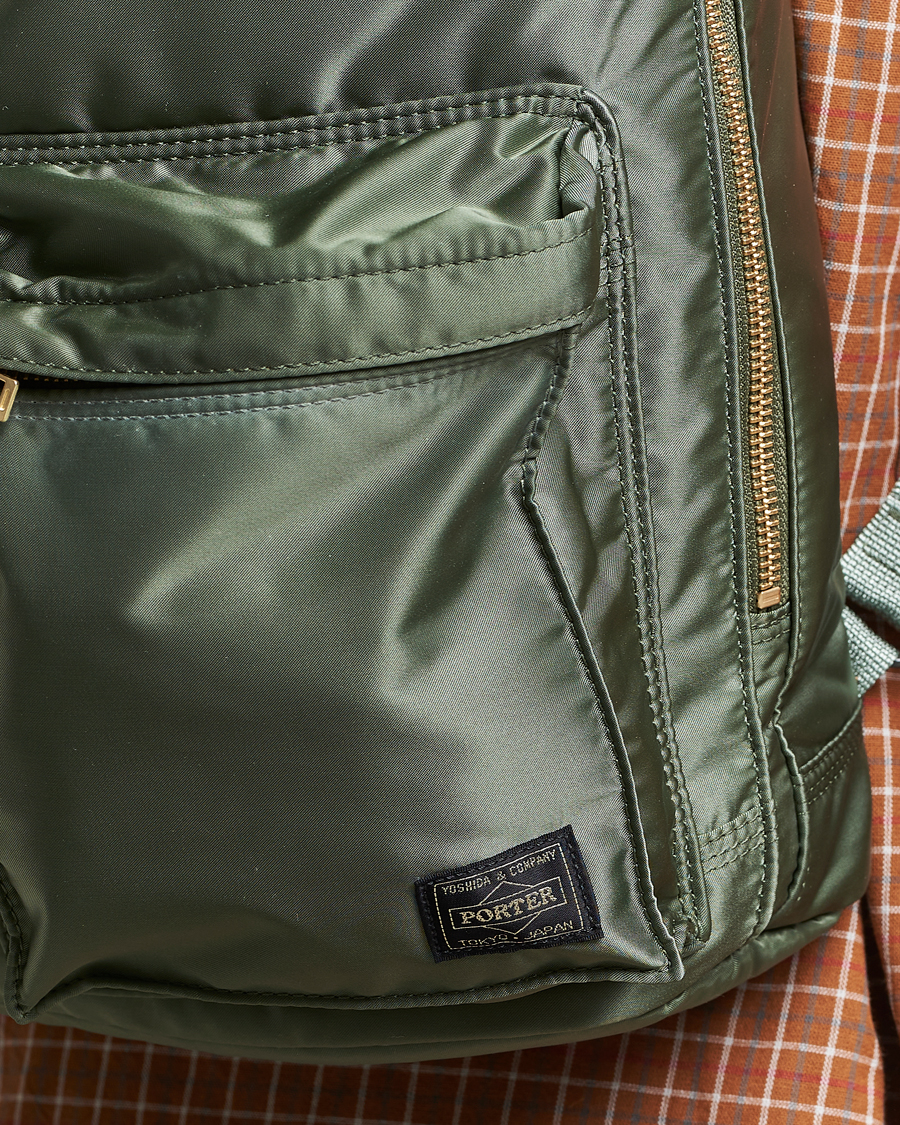 Herr | Porter-Yoshida & Co. Tanker Rucksack Sage Green | Porter-Yoshida & Co. | Tanker Rucksack Sage Green