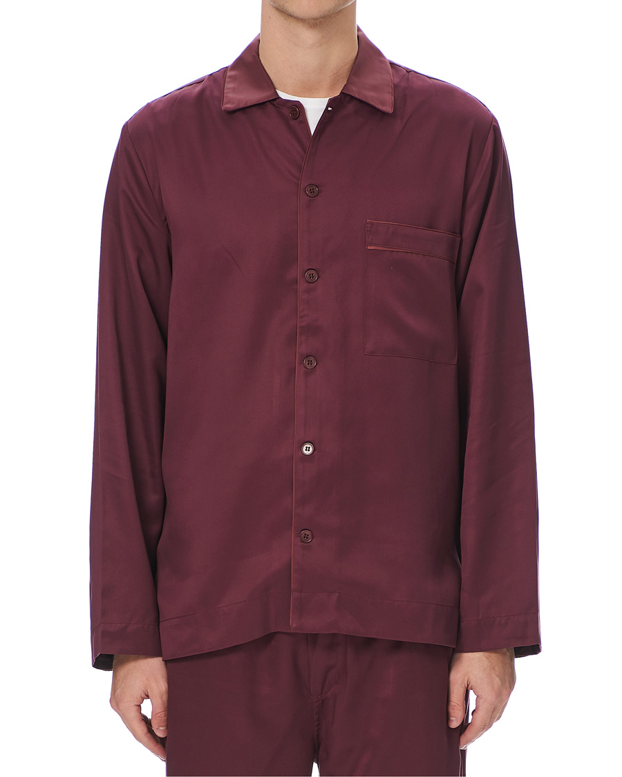 Herr | Pyjamas & Morgonrockar | CDLP | Home Suit Long Sleeve Burgundy