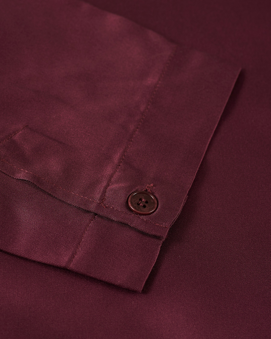 Herr | Pyjamas & Morgonrockar | CDLP | Home Suit Long Sleeve Burgundy