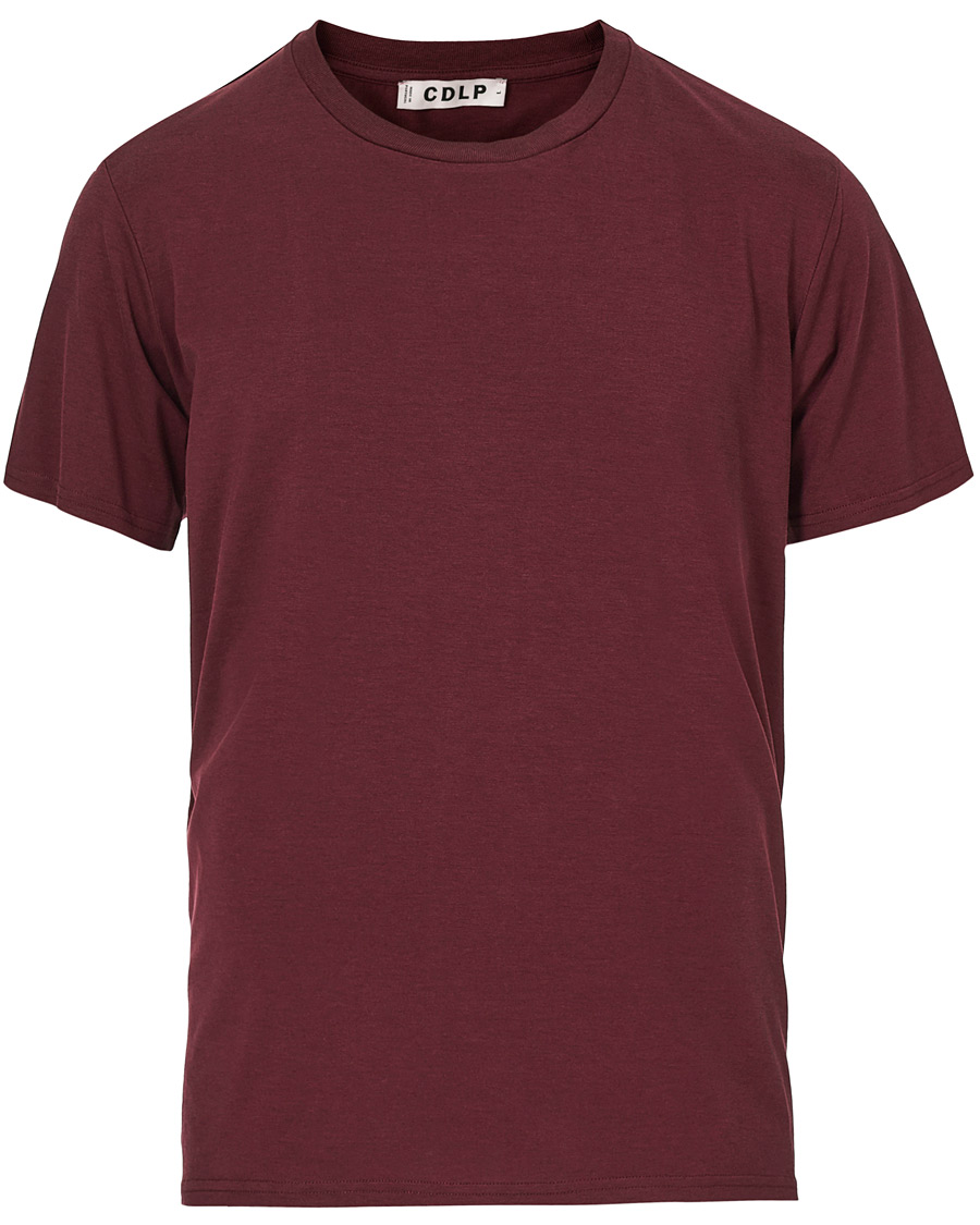 Herr | T-Shirts | CDLP | Round Neck Tee Burgundy