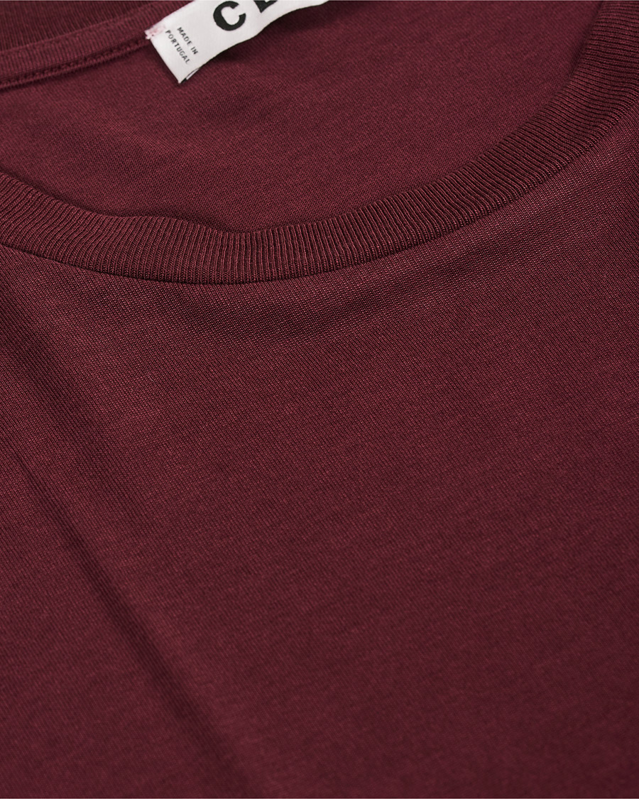 Herr | T-Shirts | CDLP | Round Neck Tee Burgundy