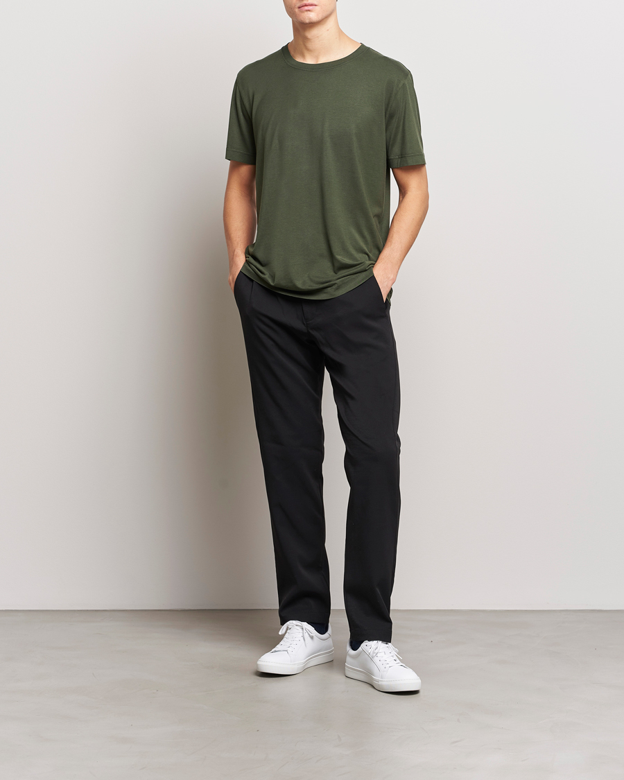 Herr | T-Shirts | CDLP | Round Neck Tee Army Green