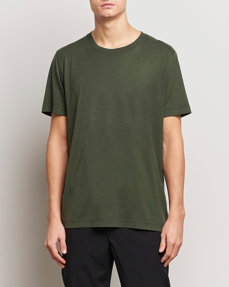 Herr | T-Shirts | CDLP | Round Neck Tee Army Green