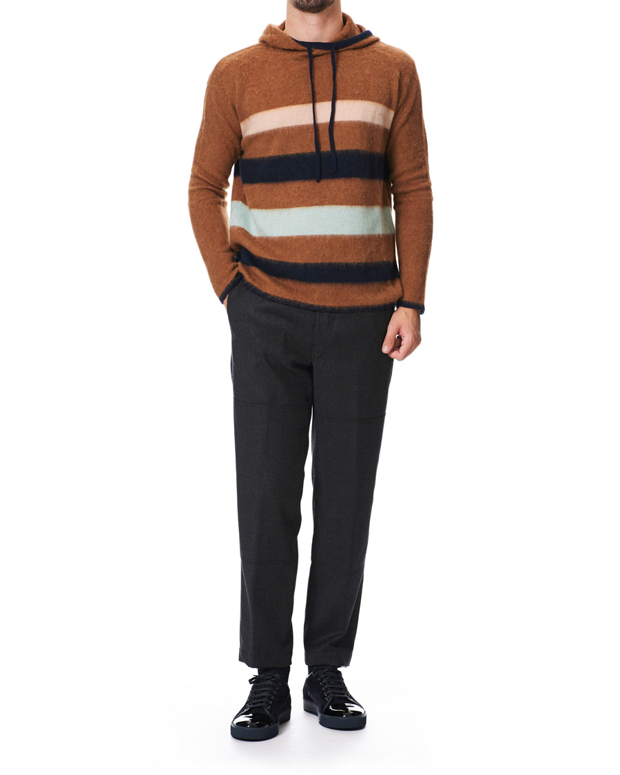 Herr | Lanvin Patent Captoe Sneaker Dark Blue/Dark Blue | Lanvin | Patent Captoe Sneaker Dark Blue/Dark Blue