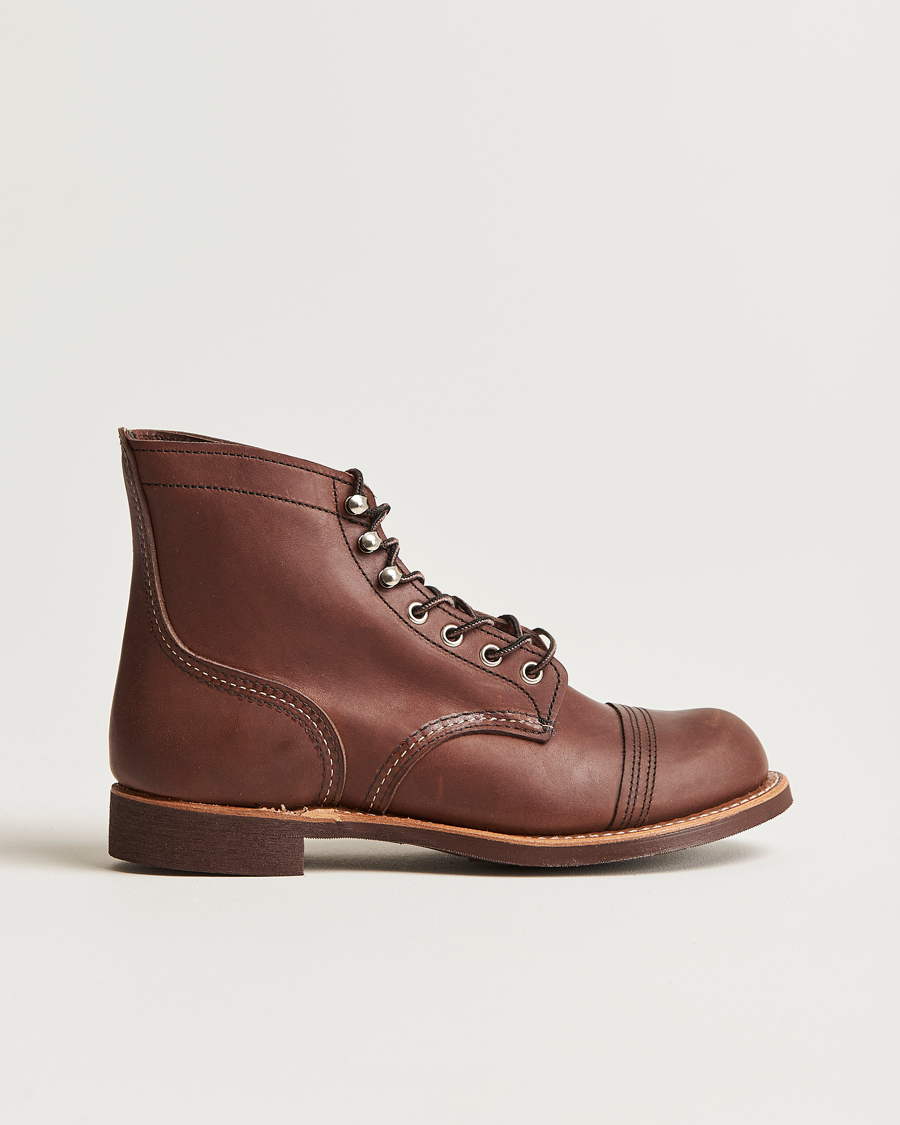 Herr | American Heritage | Red Wing Shoes | Iron Ranger Boot Amber Harness