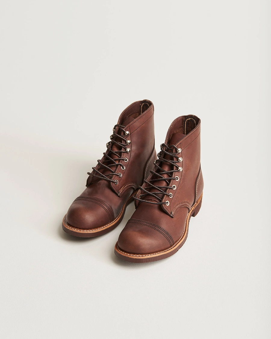 Herr | Snörkängor | Red Wing Shoes | Iron Ranger Boot Amber Harness