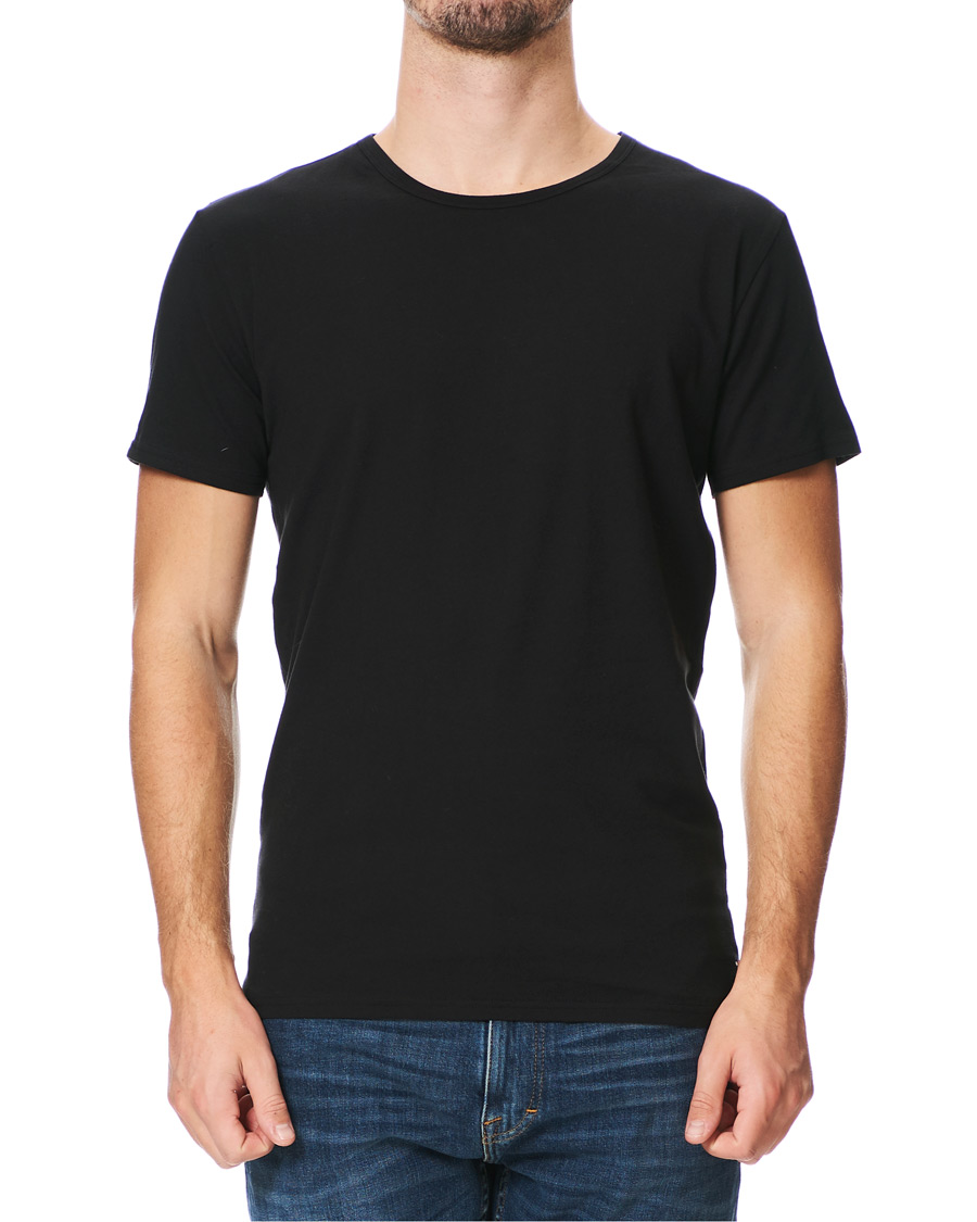 Herr | T-Shirts | Tommy Hilfiger | 3-Pack Cotton Strech Crew Neck Tee Black