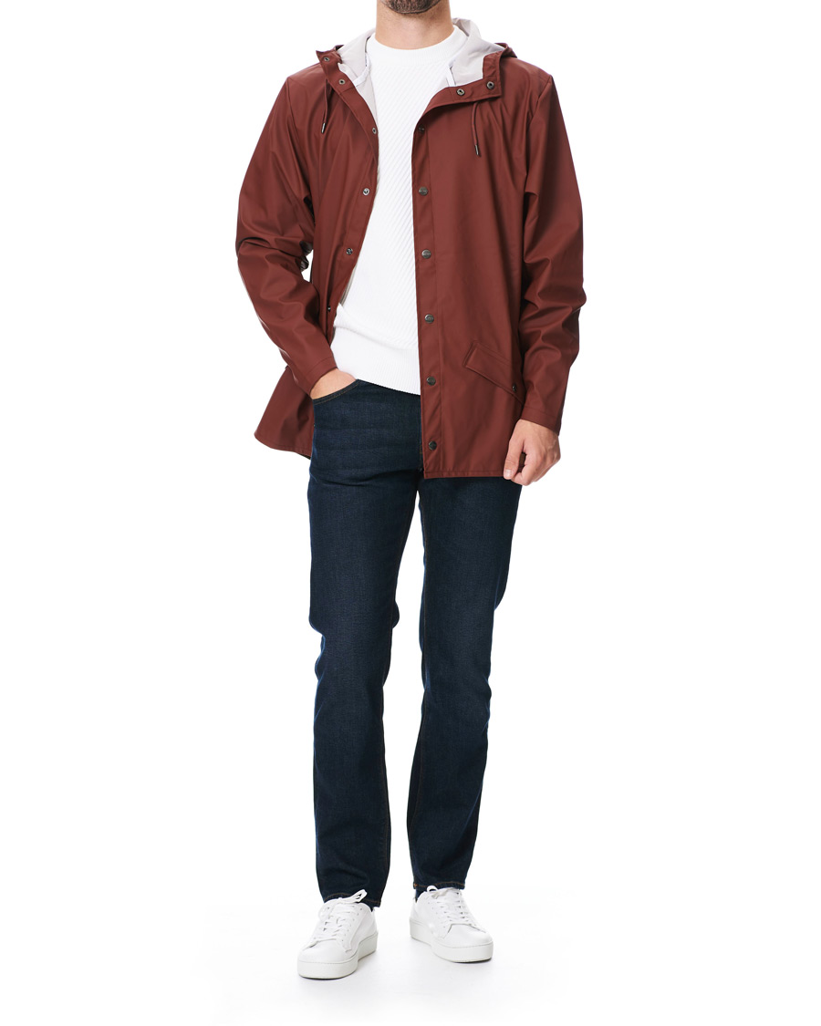 Herr | Jackor | RAINS | Jacket Maroon