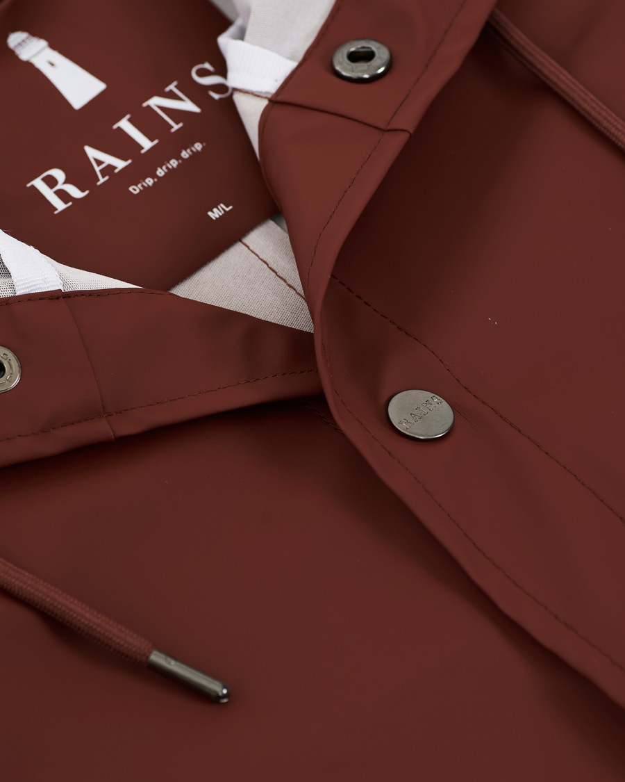 Herr | Jackor | RAINS | Jacket Maroon