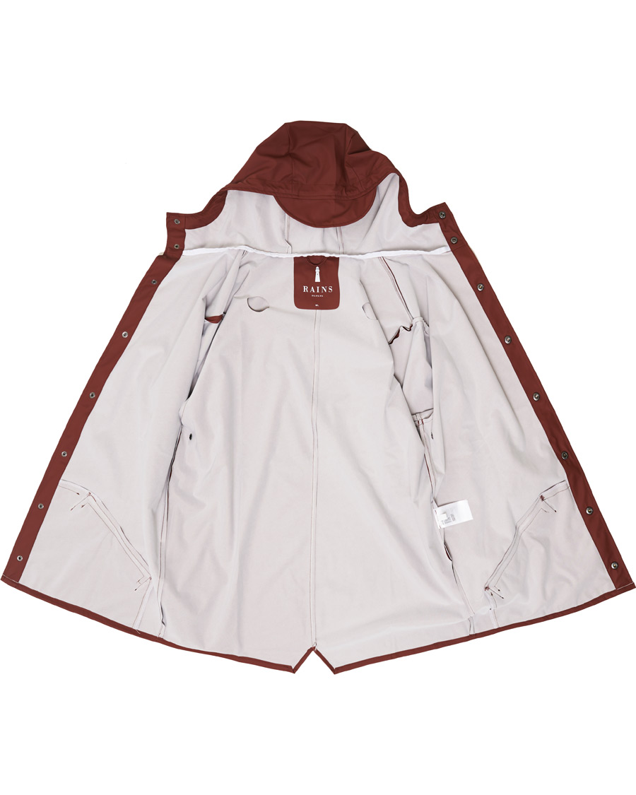 Herr | Jackor | RAINS | Jacket Maroon