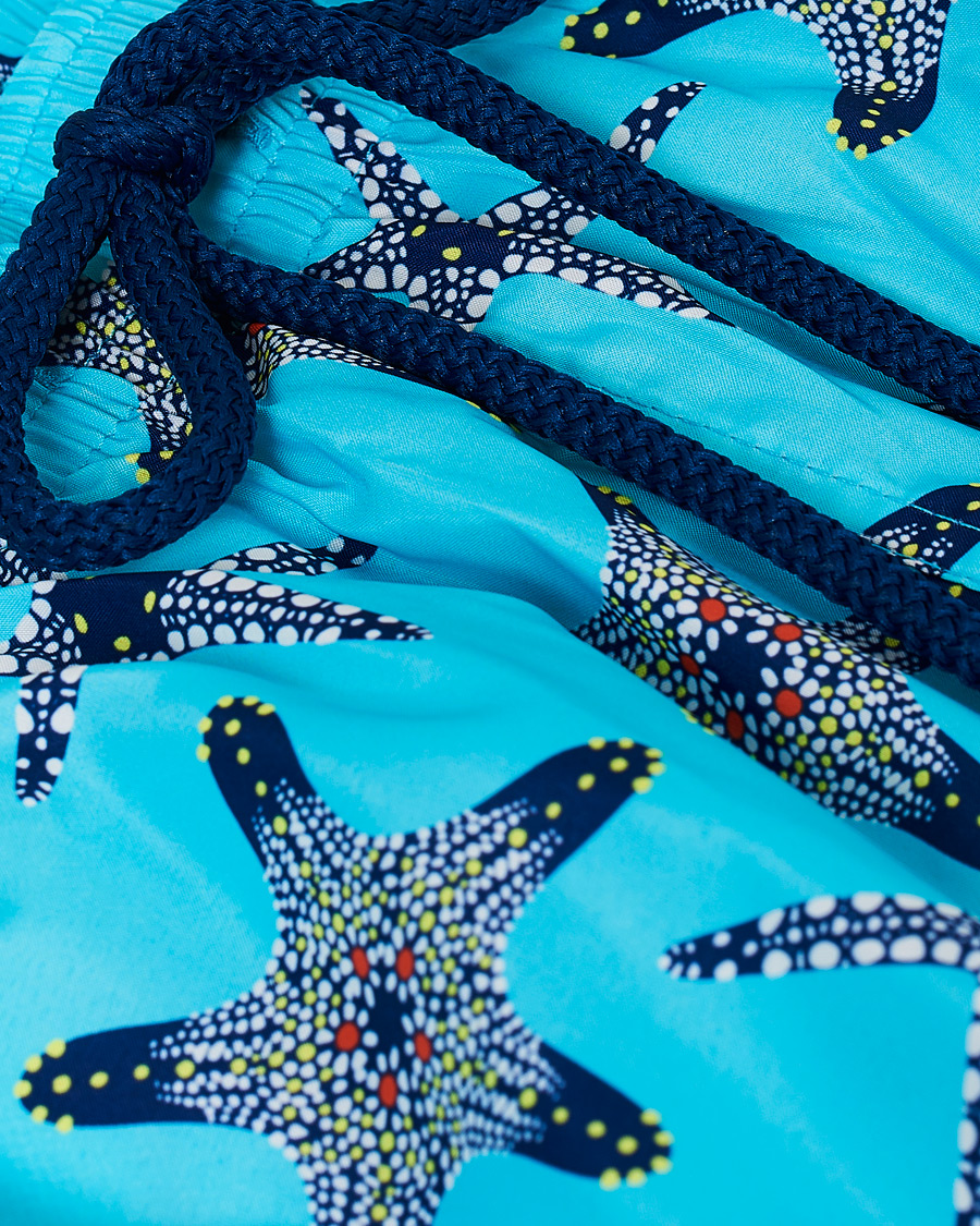 Herr | Badbyxor | Vilebrequin | Mahina Swim Shorts Bleu Lazuli