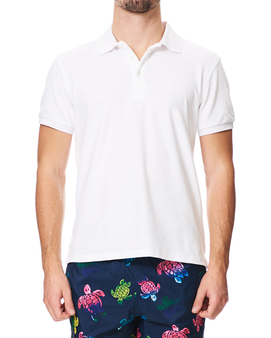 Herr | Pikéer | Vilebrequin | Pacific Terry Polo White