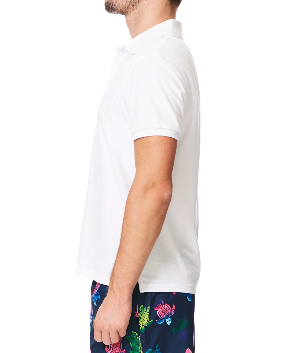 Herr | Pikéer | Vilebrequin | Pacific Terry Polo White