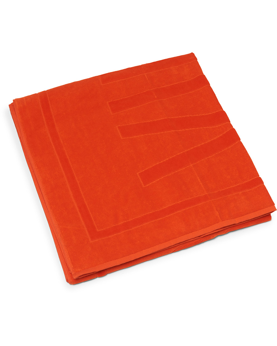 Herr | Vilebrequin Terry Cloth Beach Towel Orange | Vilebrequin | Terry Cloth Beach Towel Orange