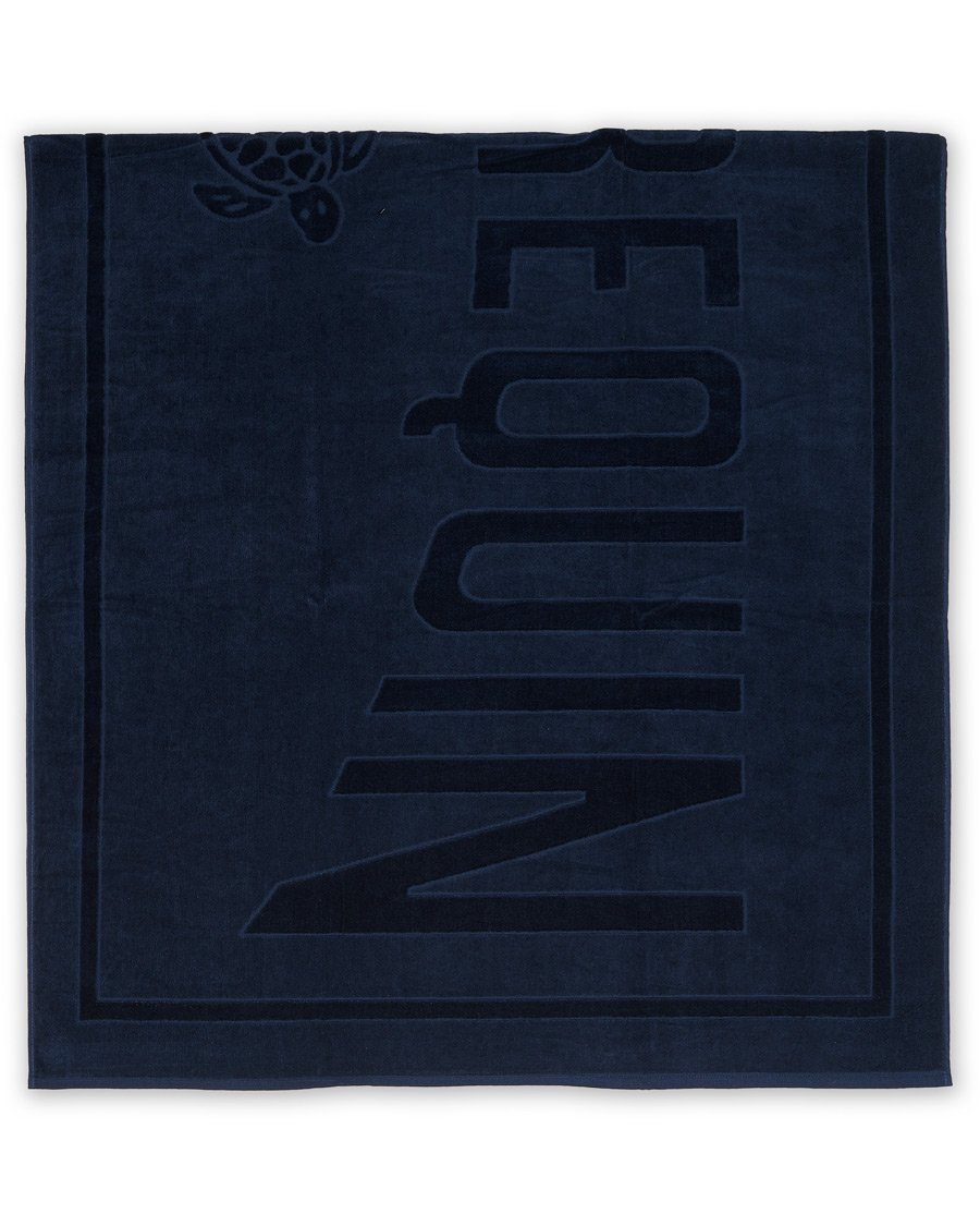 Herr | Vilebrequin Terry Cloth Beach Towel Bleu Marine | Vilebrequin | Terry Cloth Beach Towel Bleu Marine