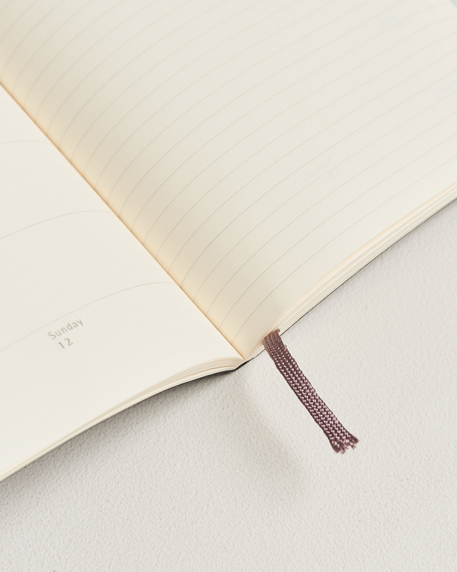 Herr | Moleskine 12-Month Weekly Notebook Planner Soft Black | Moleskine | 12-Month Weekly Notebook Planner Soft Black