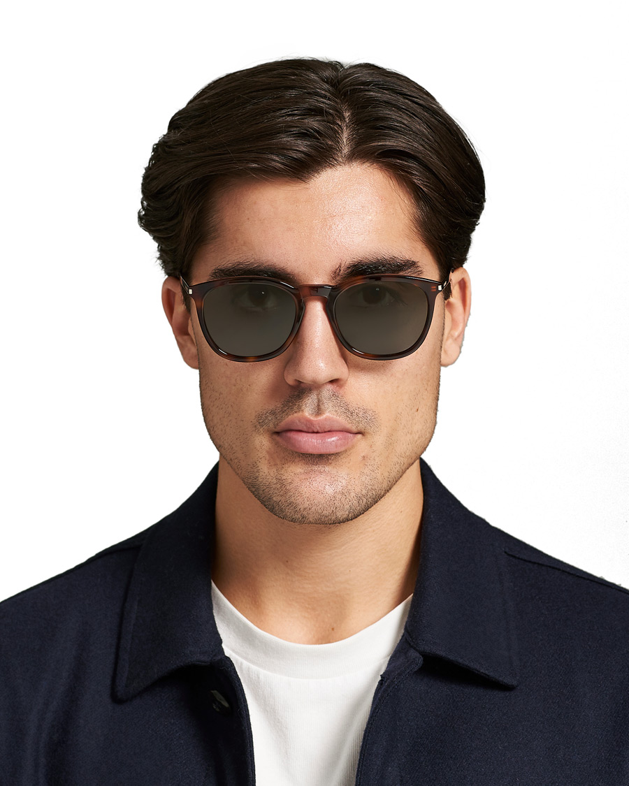 Herr | Saint Laurent SL 360 Sunglasses Havana/Green | Saint Laurent | SL 360 Sunglasses Havana/Green