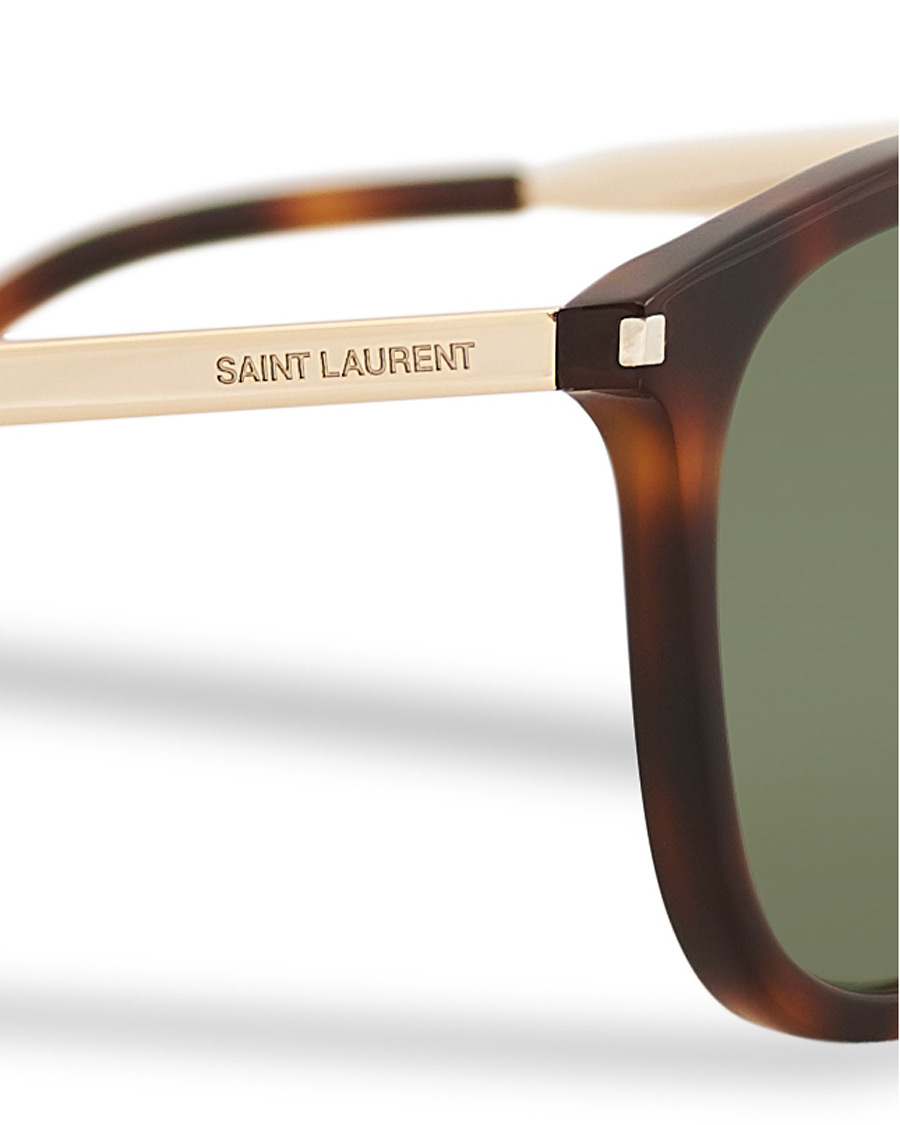 Herr | Saint Laurent SL 360 Sunglasses Havana/Green | Saint Laurent | SL 360 Sunglasses Havana/Green