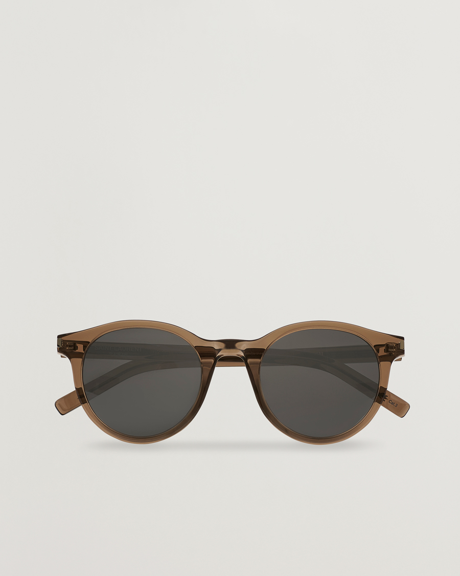 Herr | Saint Laurent SL 342 Mirror Lens Sunglasses Brown | Saint Laurent | SL 342 Mirror Lens Sunglasses Brown